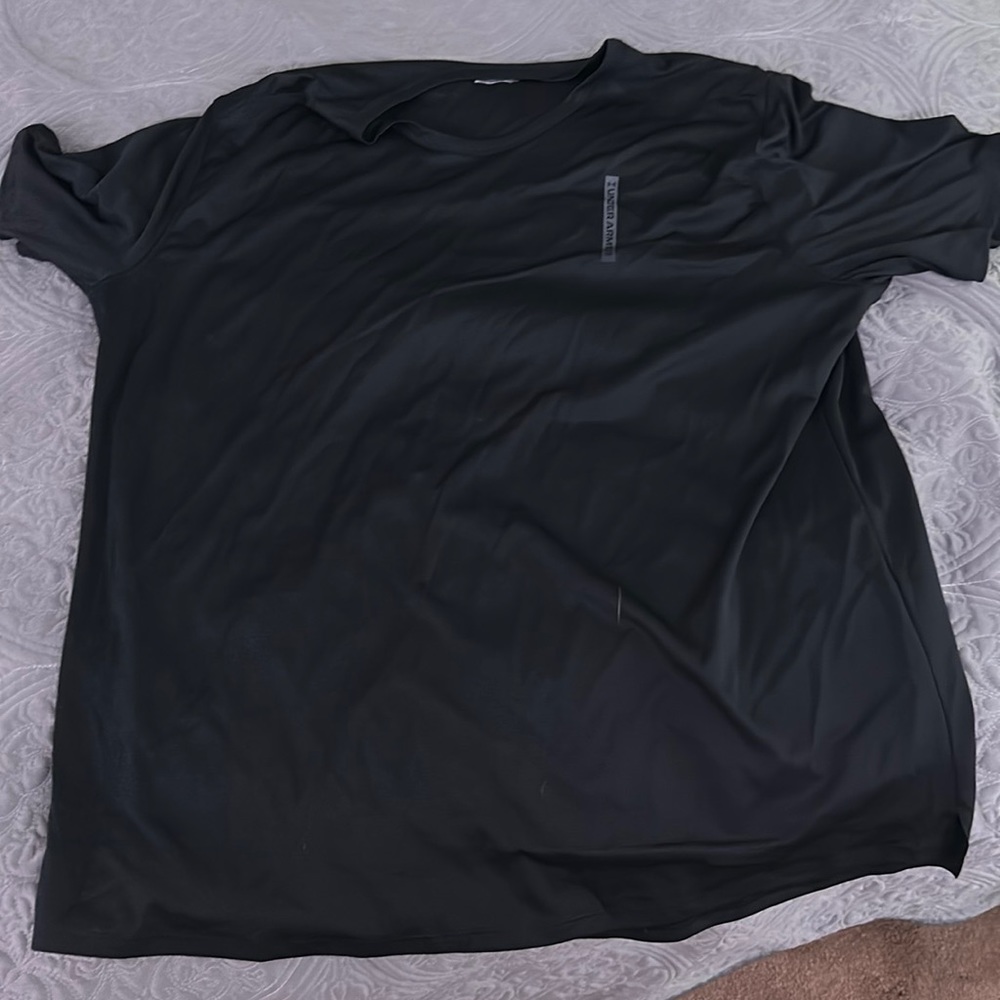 Black Under Armour T Shirt for Men - XXL